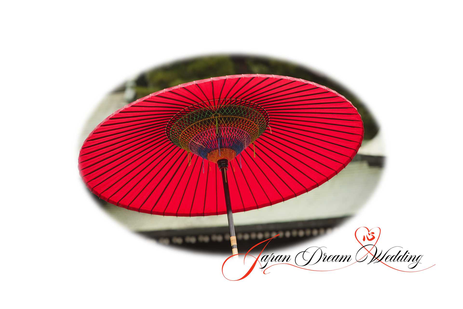 Japan Dream Wedding Cultural Information Red Umbrella